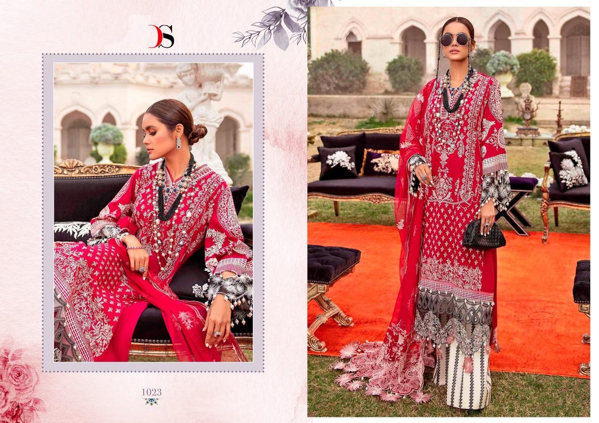 Deepsy Suits Sana Safinaz Lawn Vol-3 1021-1028 Series 3