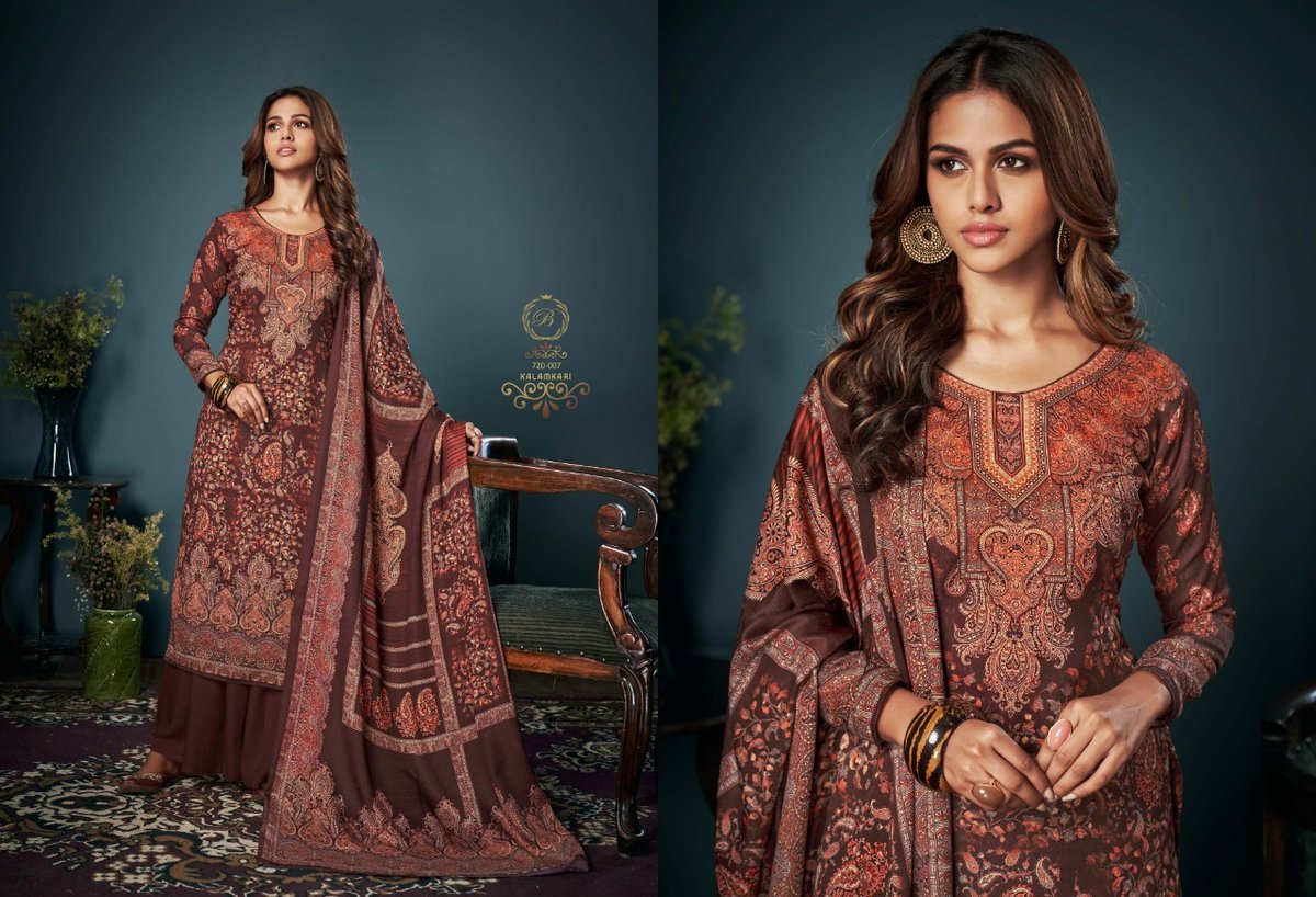 Belliza Designer Kalamkari 720-001 to 720-008 Series 7