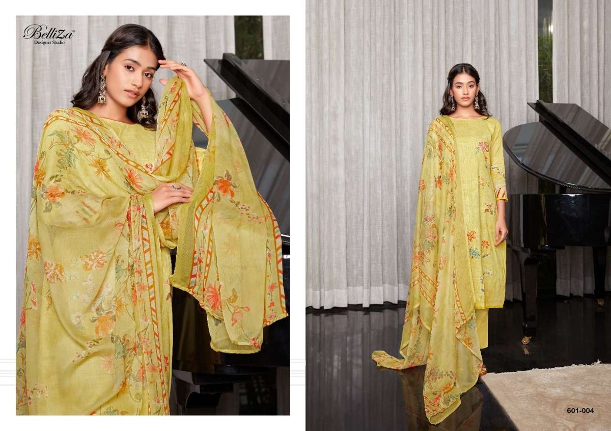Belliza Designer Namika Vol-2 601-001 to 601-010 Series 4