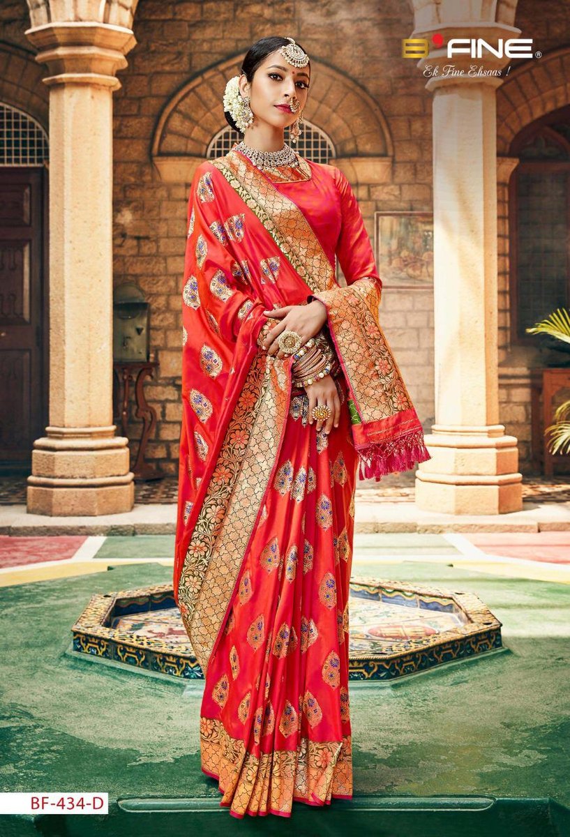 B Fine Saree Inayat 434 4