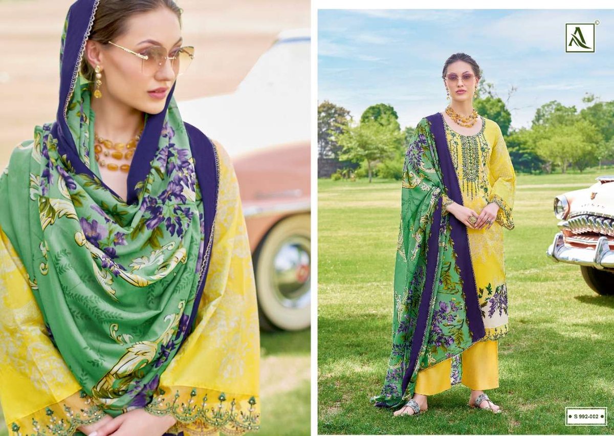 Alok Suit Qurbat Edition Vol-5 994-001 to 994-008 Series 2