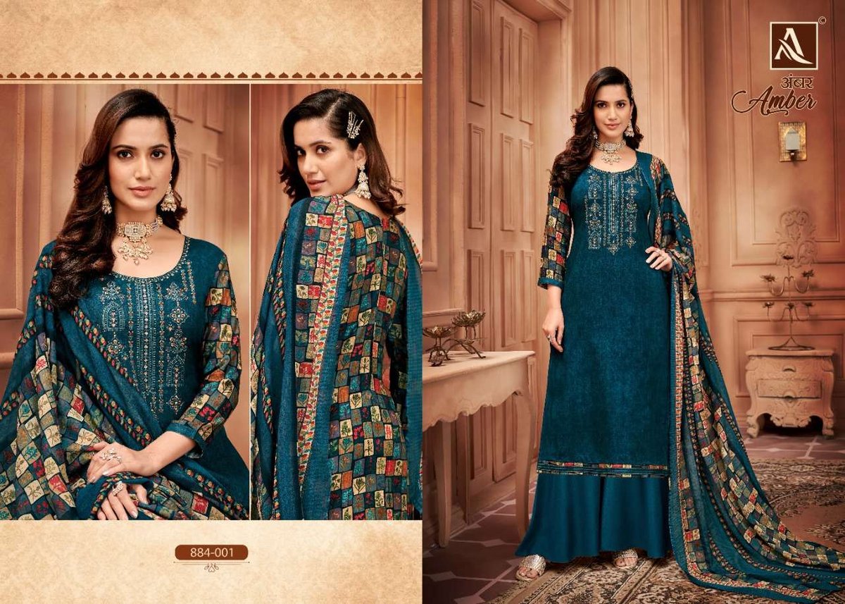 Alok Suits Amber 884-001 to 884-010 Series 1