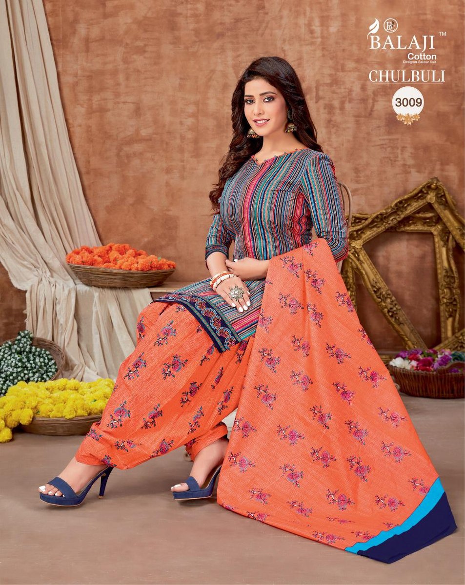 Balaji Cotton Chulbuli Vol-3 3001-3012 Series 9