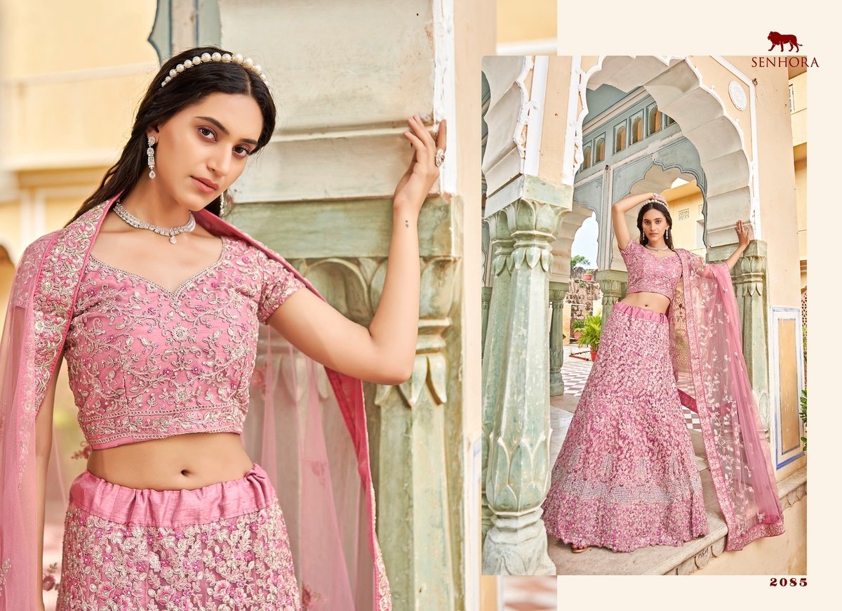 Senhora Lehenga Fashion Woman 2084-2085 Colors Series 4