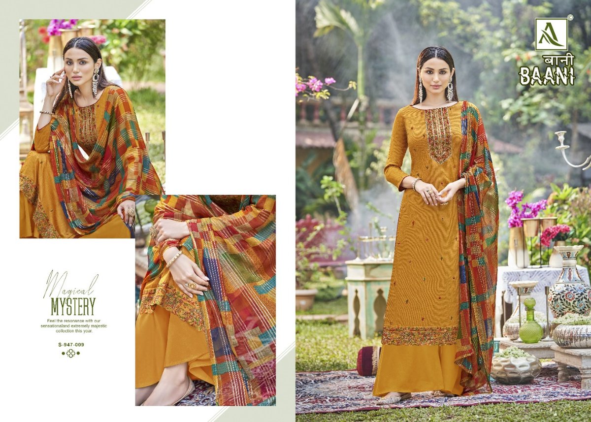 Alok Suit Baani 947-001 to 947-010 Series 9