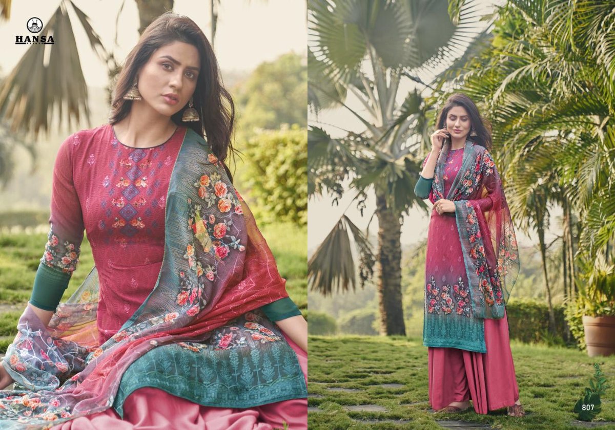 Hansa Prints Bhavya 801-808 Series 7