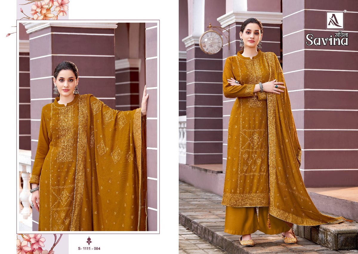 Alok Suit Savina 1111-001 to 1111-005 Series 4