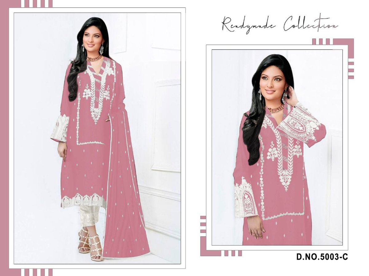 Agha Noor Ready Made Collection 5003 Colors 3