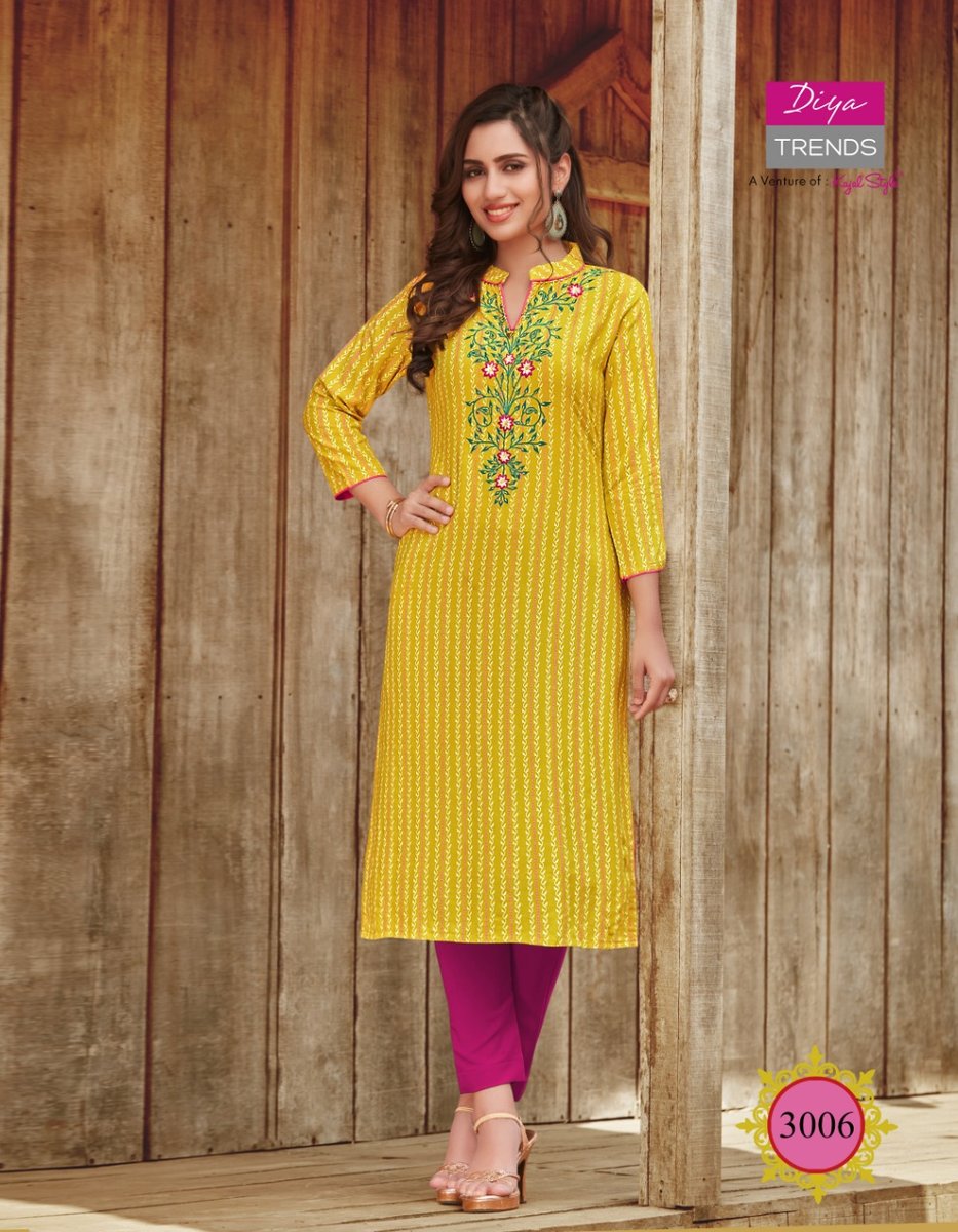 Diya Trendz Victoria Vol-3 3001-3012 Series 6