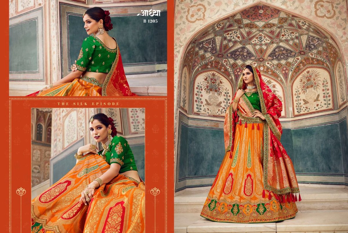 Aadhya Lehenga B-1201 to B-1208 Series 5