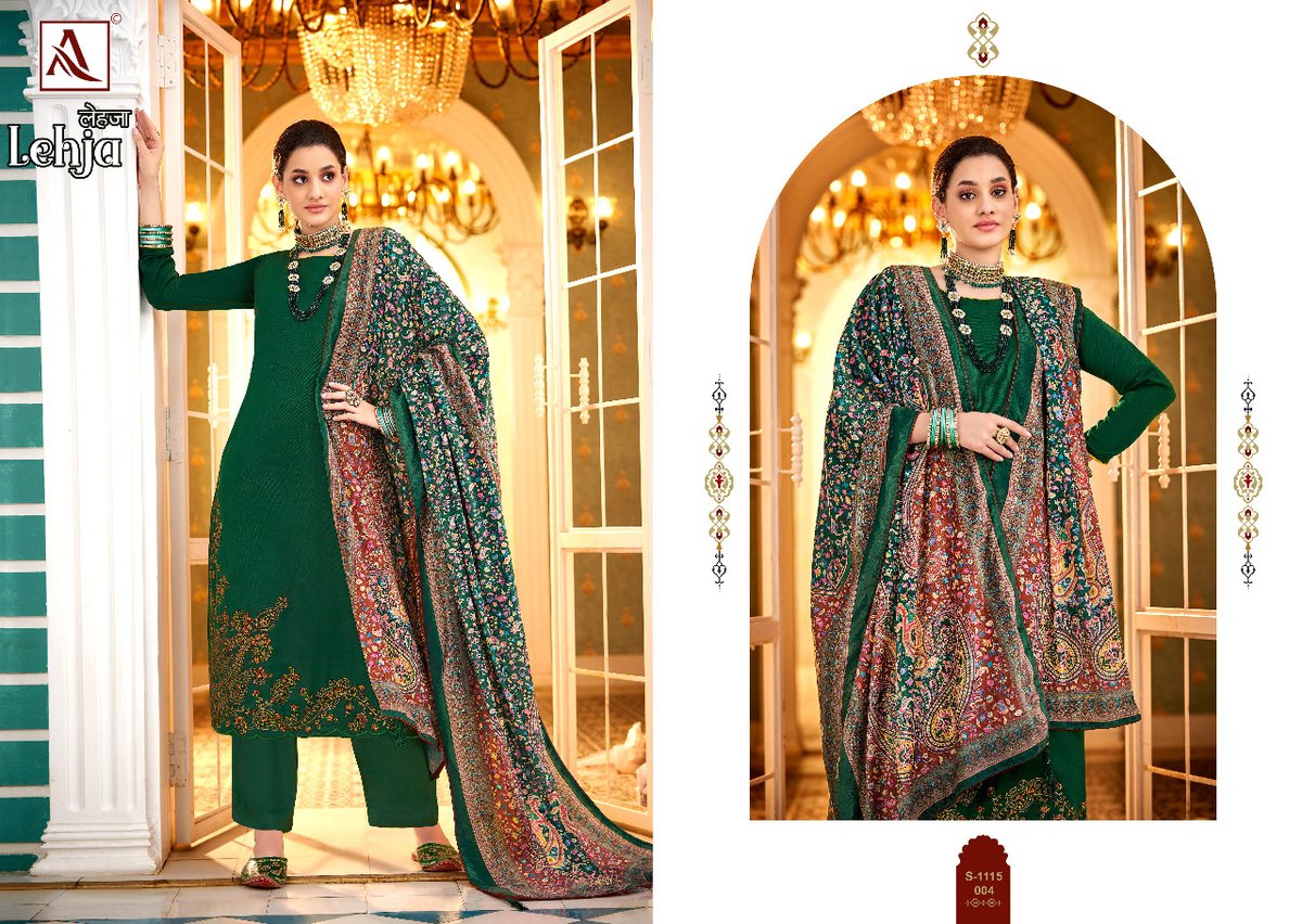 Alok Suit Lehja 1115-001 to 1115-006 Series 4