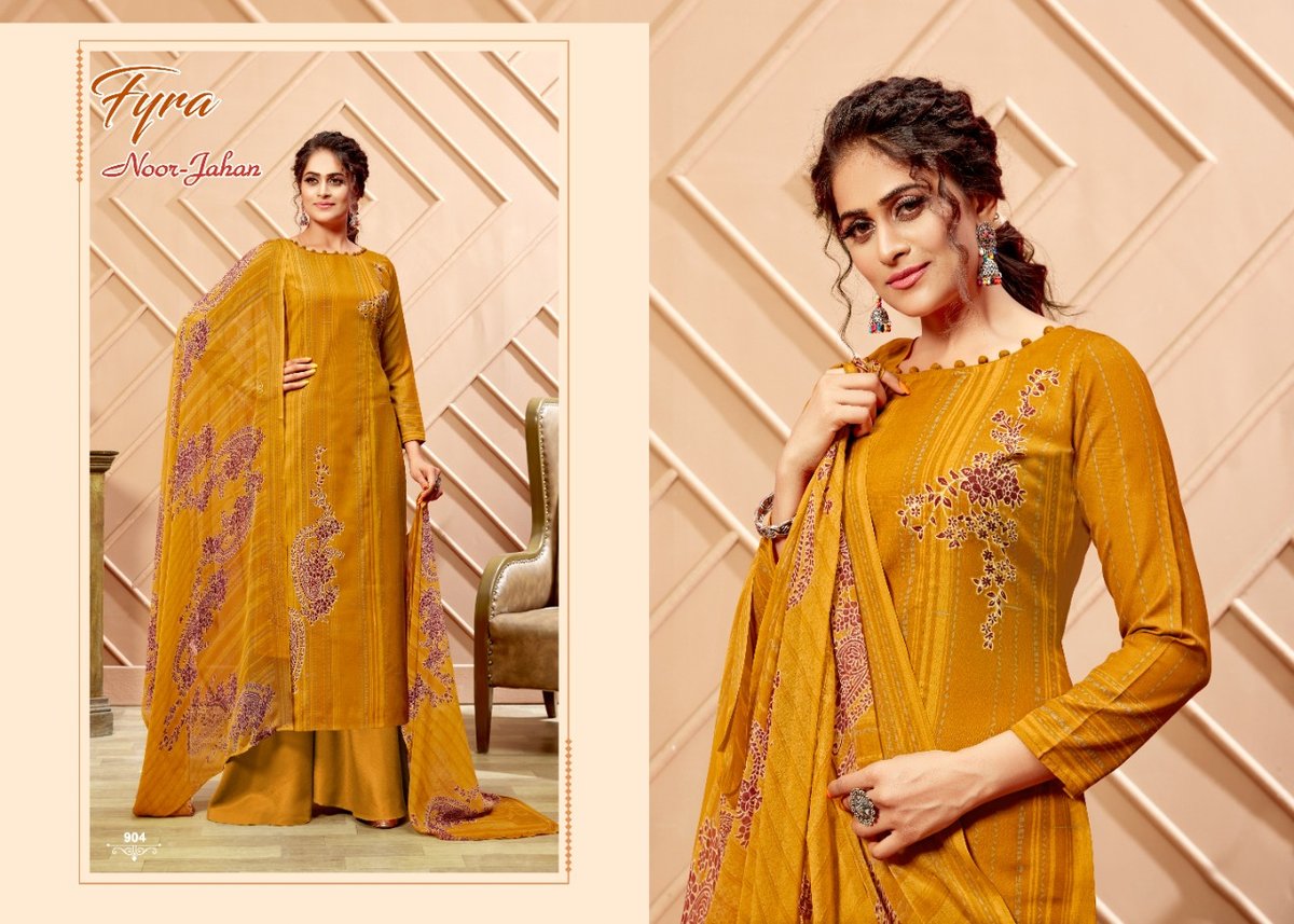 Alok Suits Fyra Noor Jahan 901-910 Series 4