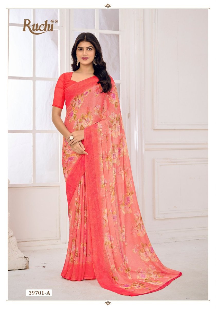 RUCHI STAR CHIFFON VOL-185 39701A TO 39703D 1