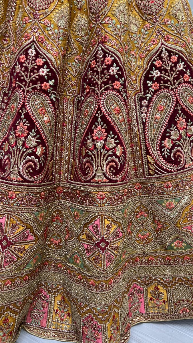 Anjani Art Bridal Lehenga 2514 Colors 3