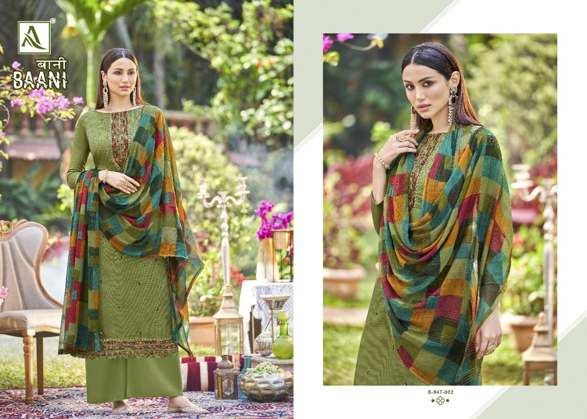 Alok Suit Baani 947-001 to 947-010 Series 2