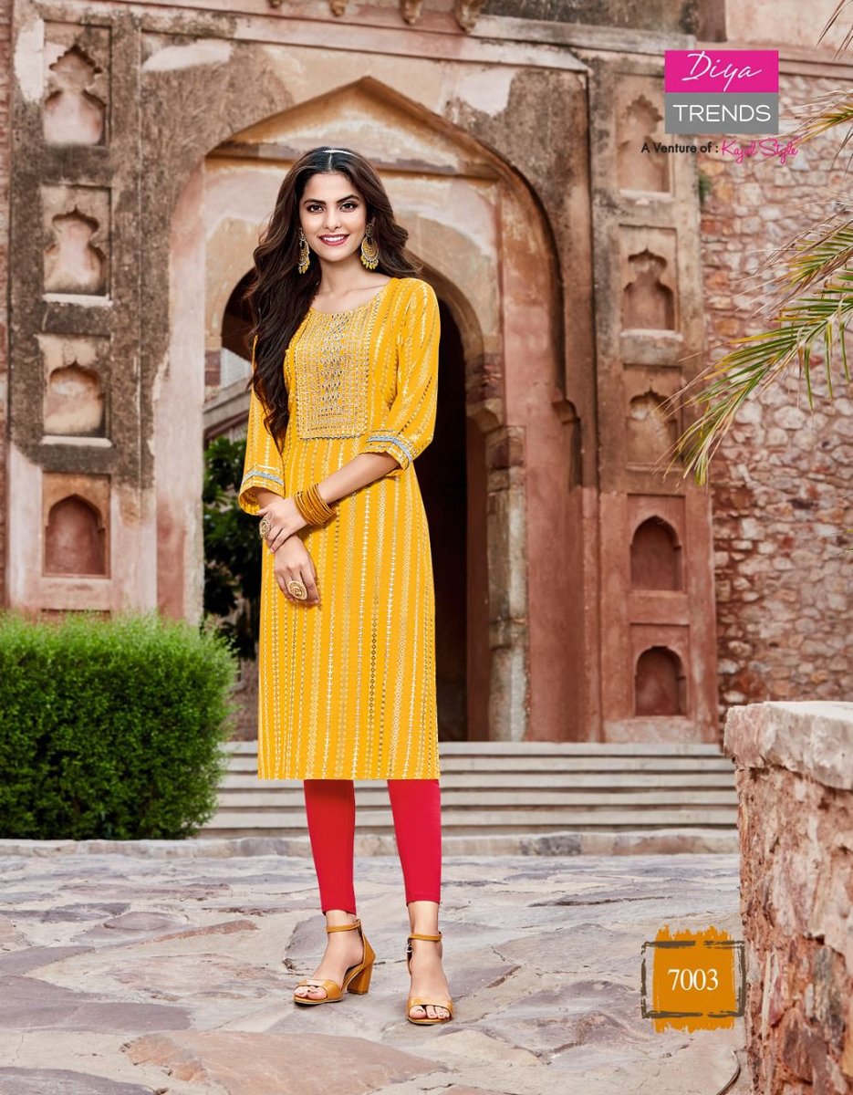 Diya Trends Victoria Vol-7 7001-7014 Series 3