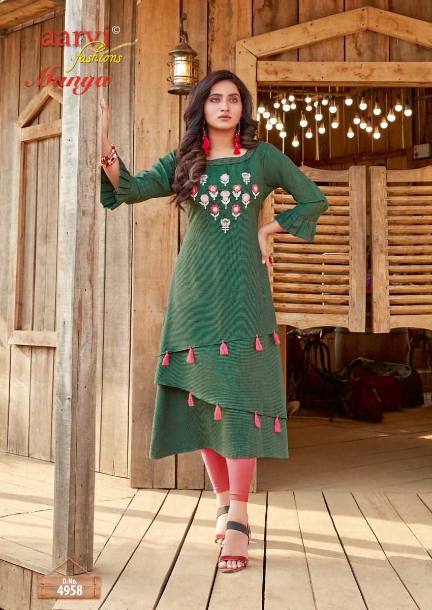 Aarvi Fashion Manya Vol-24 4951-4958 Series 8