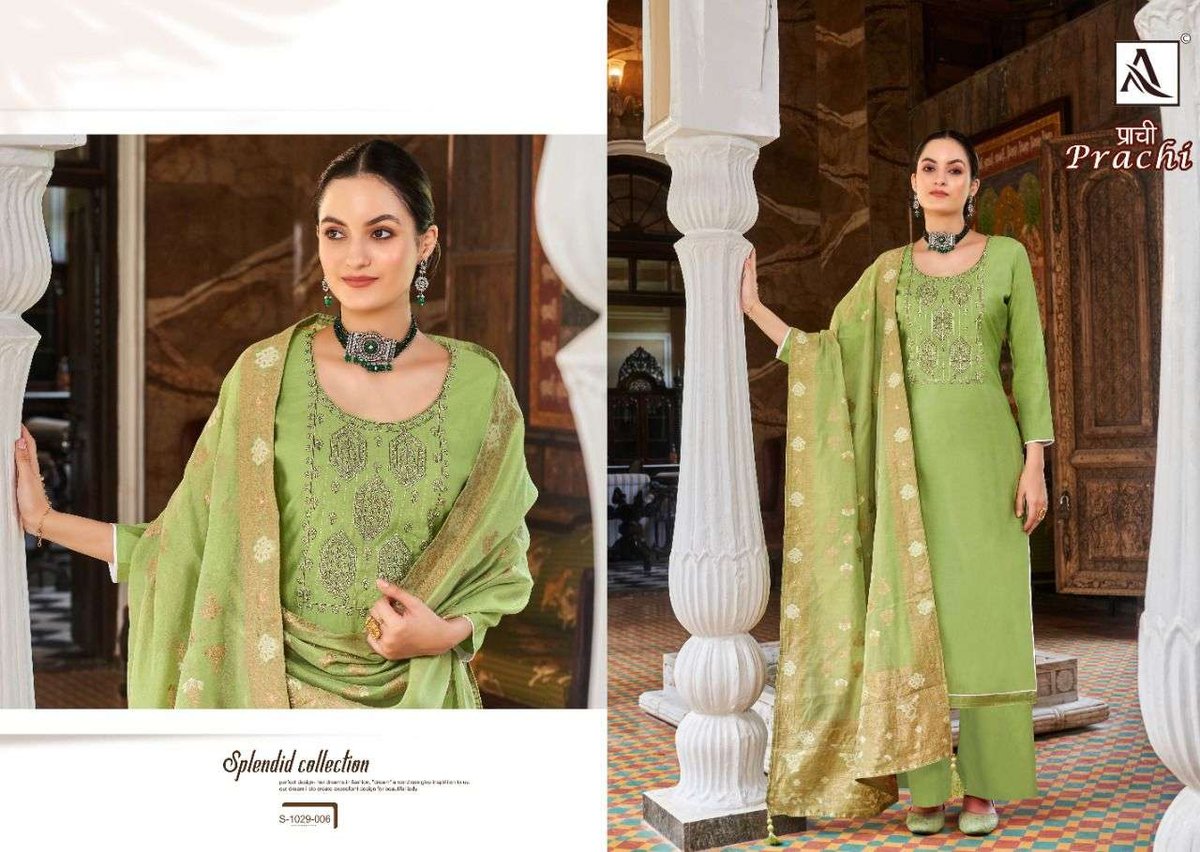 Alok Suits Prachi 1029-001 to 1029-006 Series 6