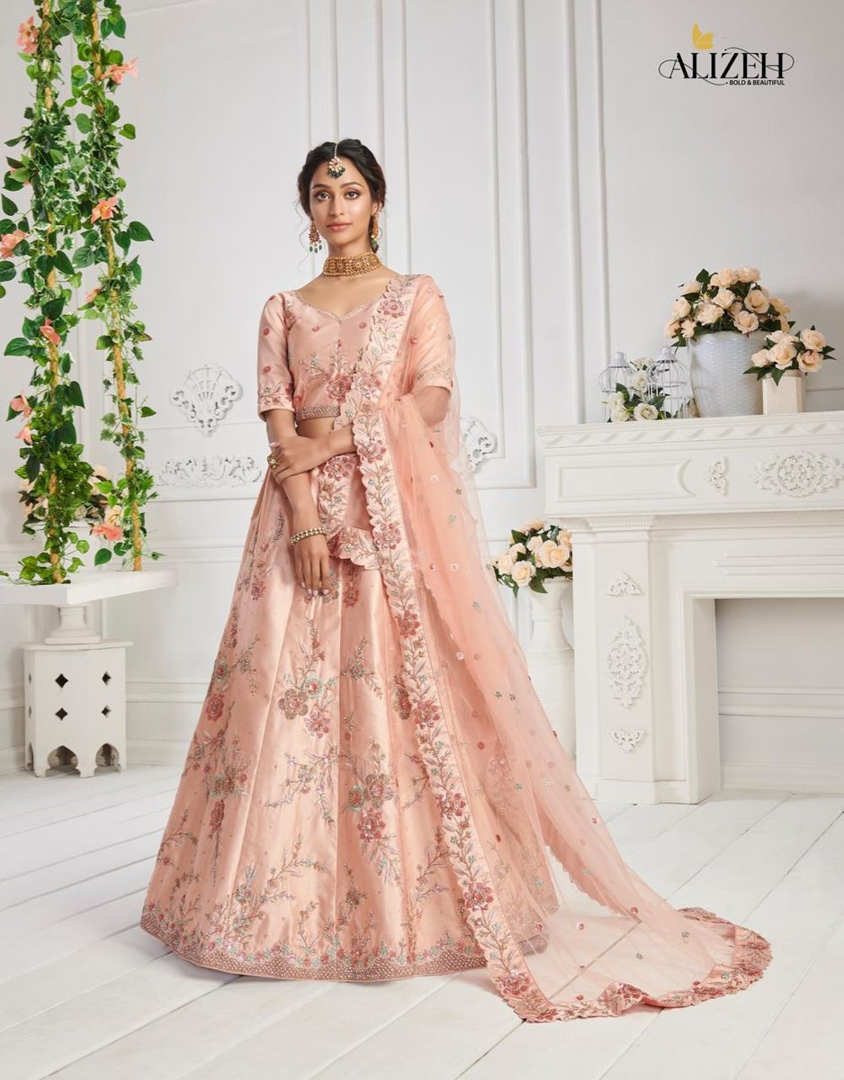 Alizeh Wedding Lehengas Sangeet Vol-1 1016-1019 Series 1