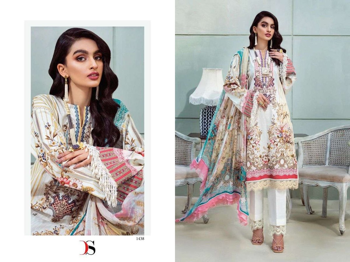 Deepsy Suits Firdous 22 Vol-3 1431-1438 Series 8
