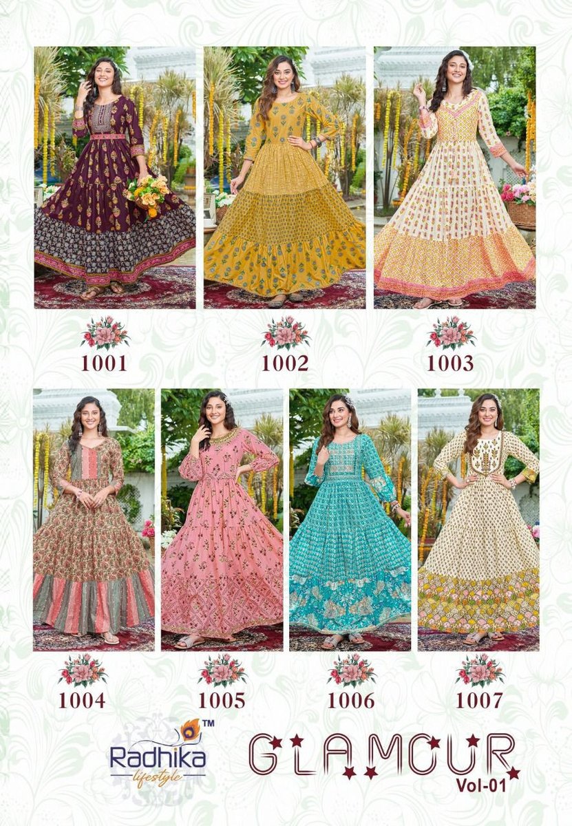 Radhika Lifestyle Glamour Vol-1 1001-1007 Series 8