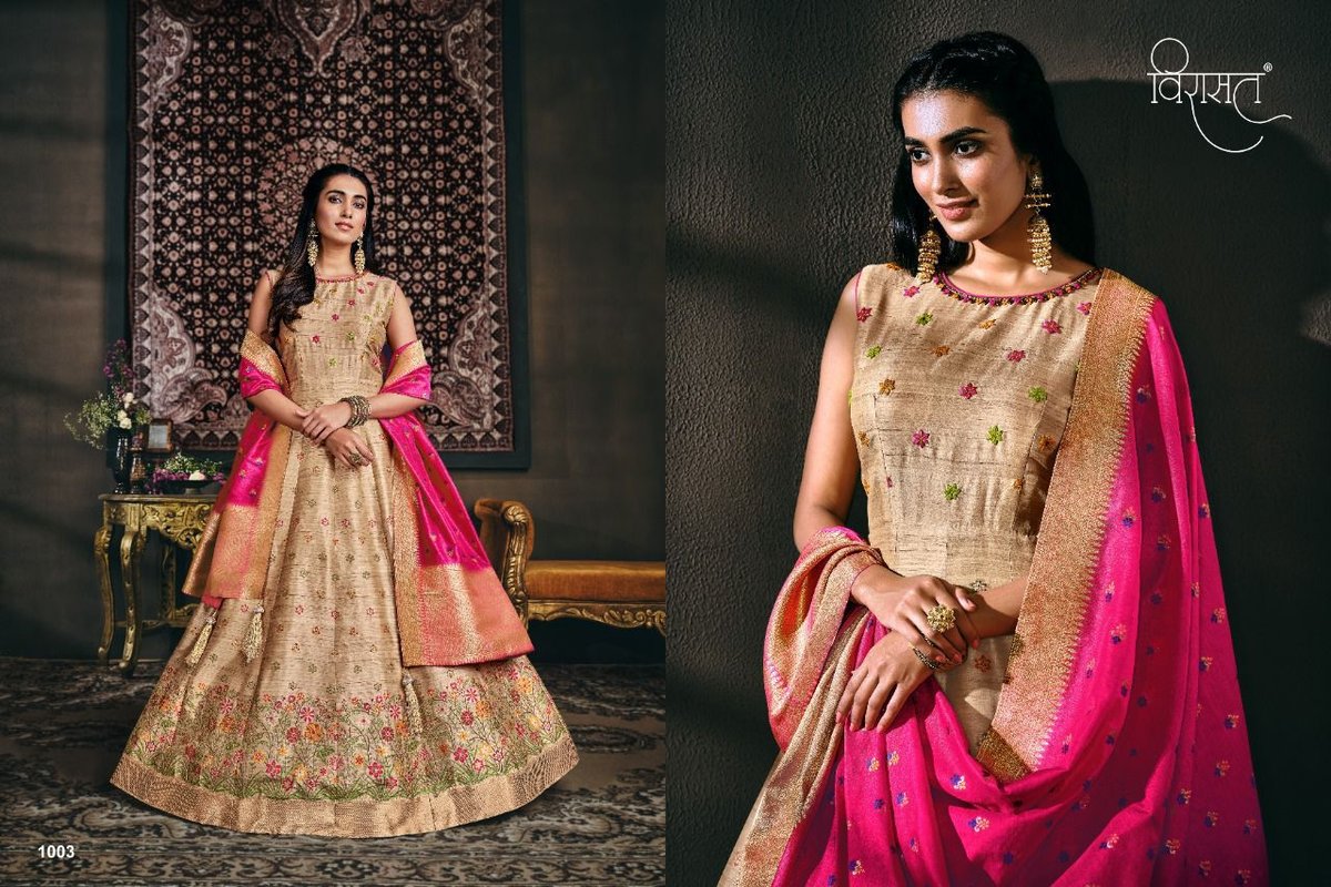 Virasat Gowns Banarasiya 1001-1005 Series 3