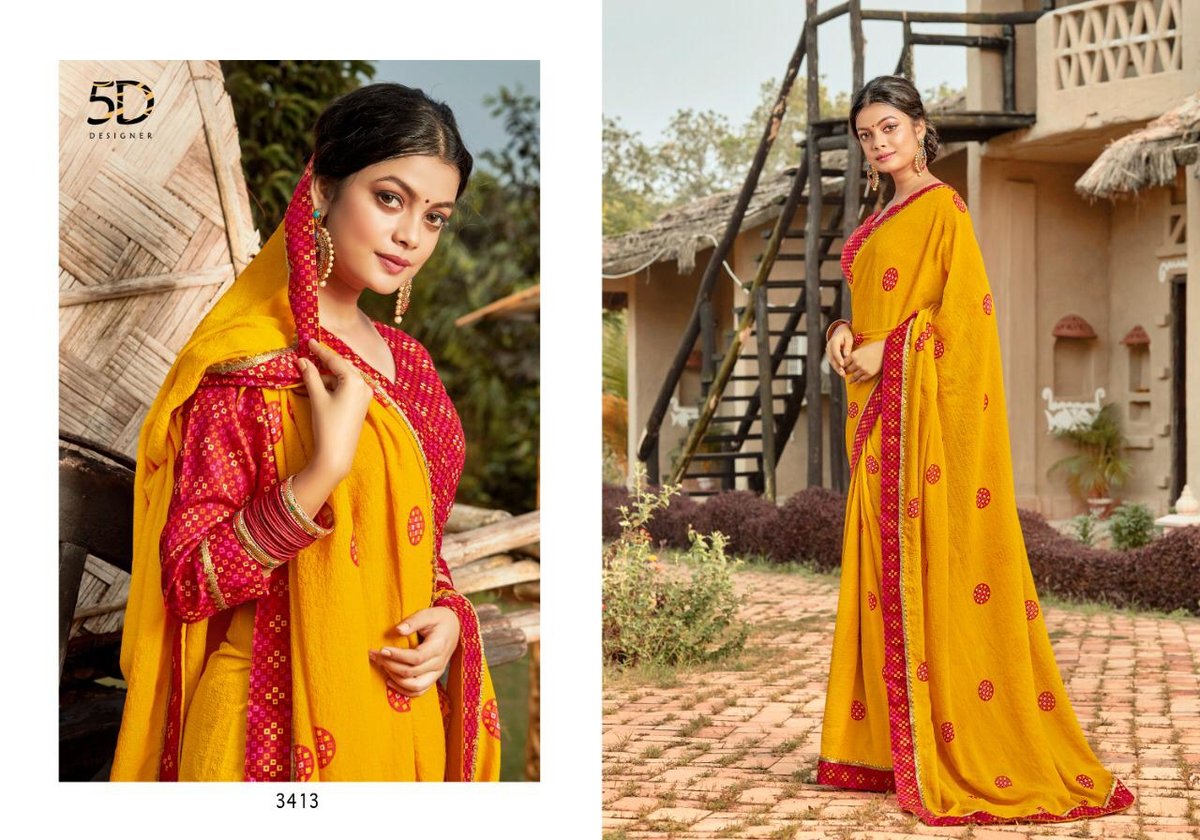 5D Designer Rasam 3411-3418 Series 3