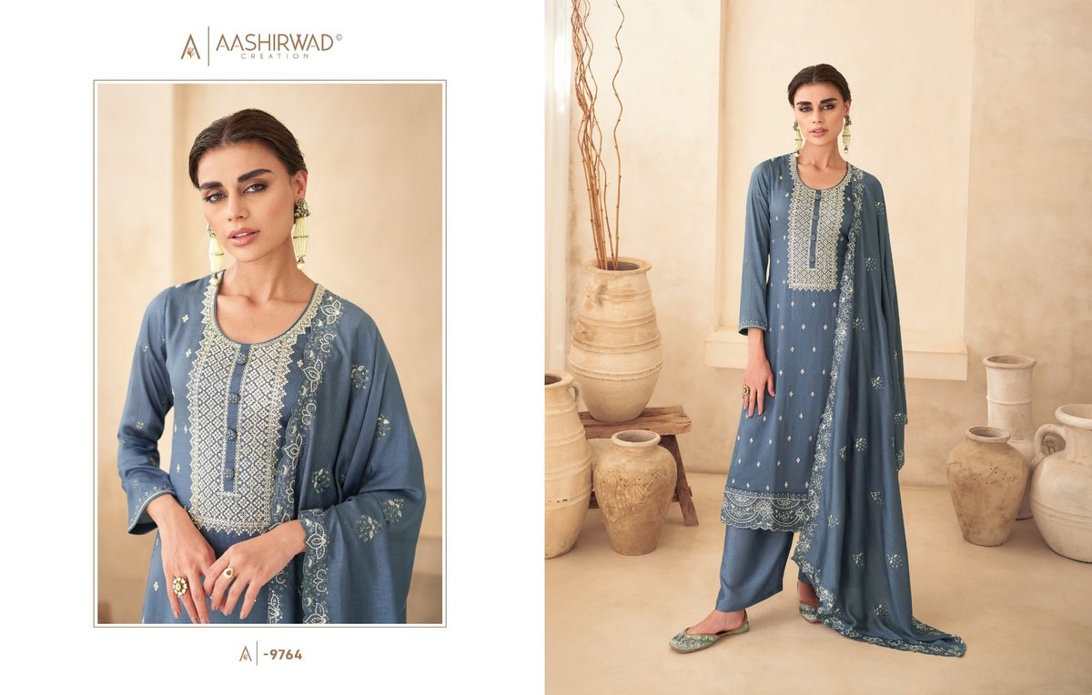 Aashirwad Creation Rasam 9761-9764 Series 4