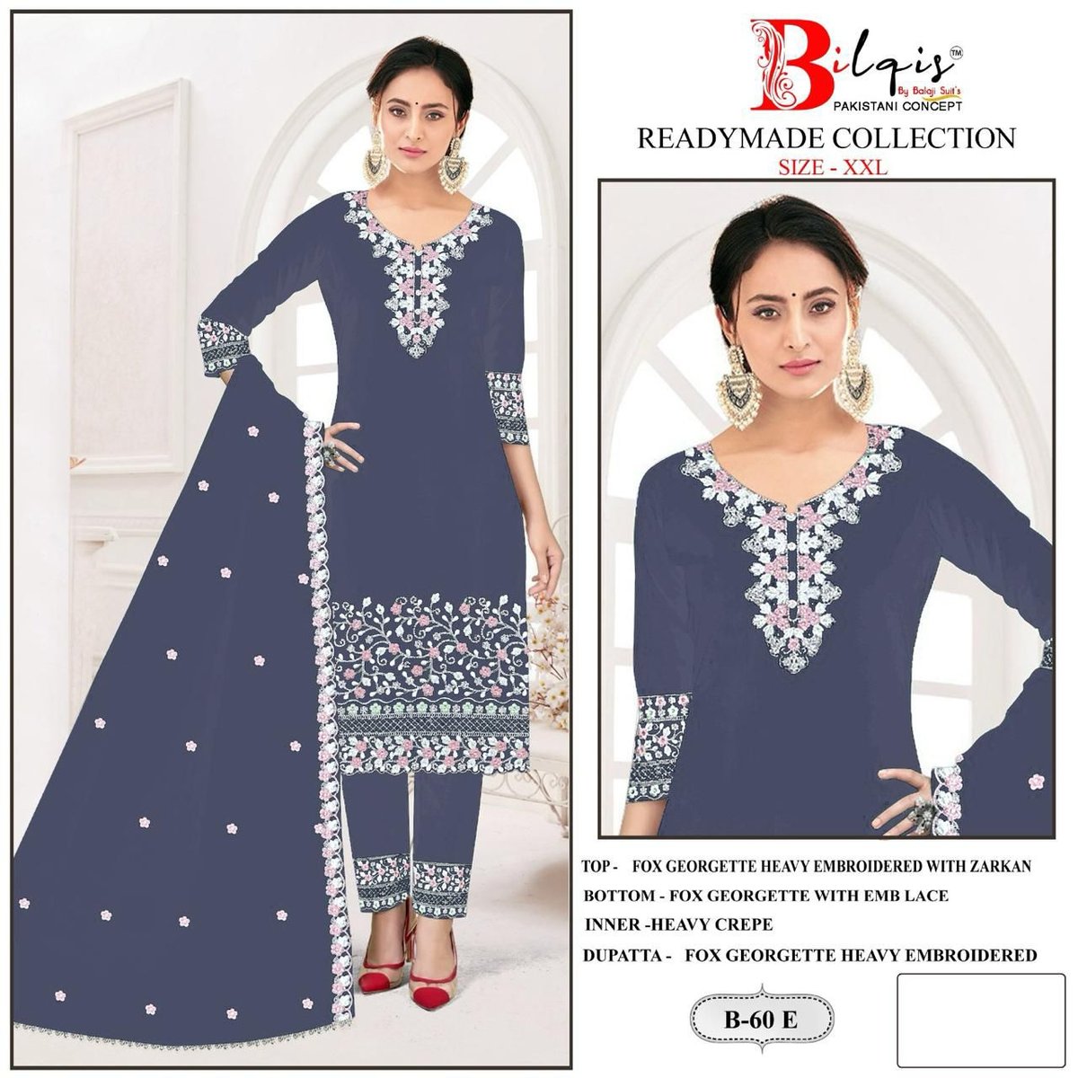 BILQIS READYMADE COLLECTION B-60-E TO B-60-H 1
