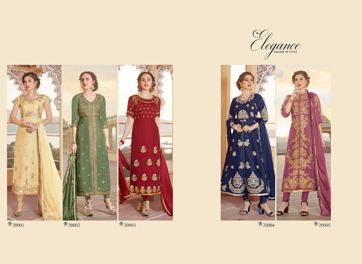 Gulzar Couture Elegance 20001-20005 Series 6