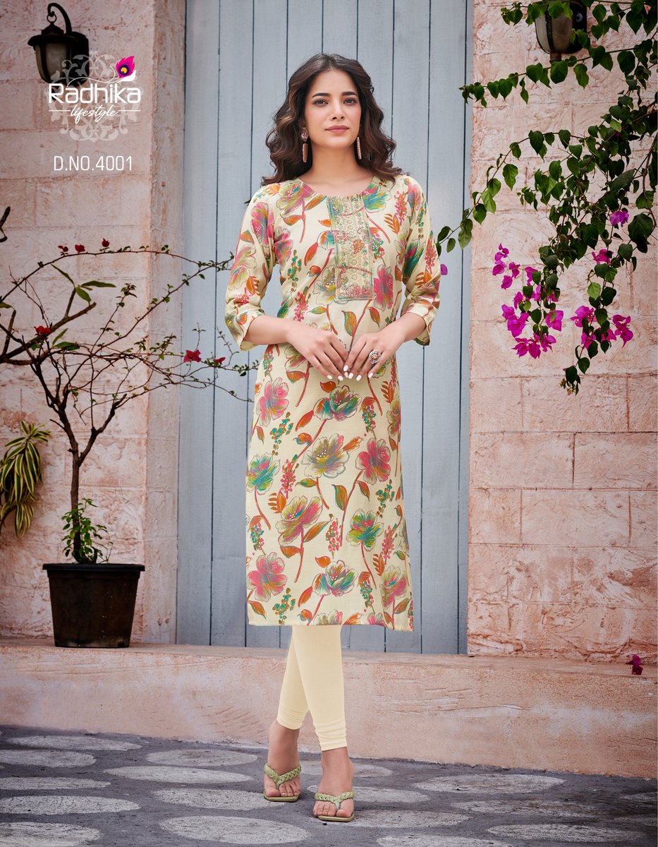 RADHIKA LIFESTYLE CHARMING VOL-4 4001 TO 4008 1