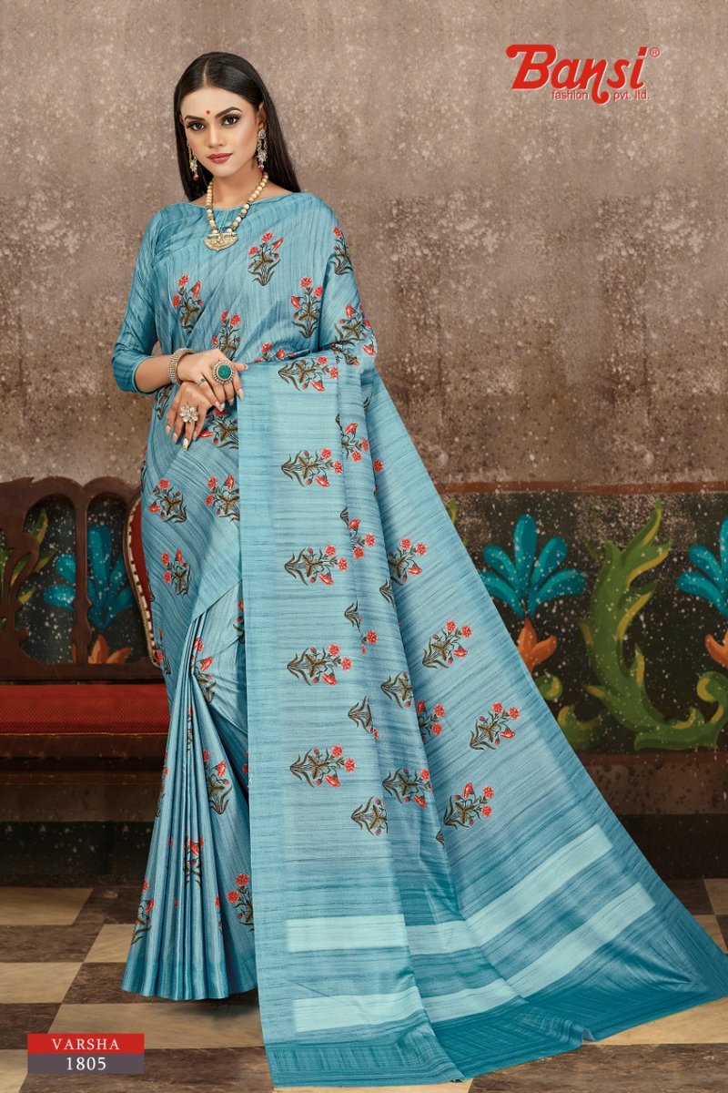 Bansi Fashion Varsha Gitchya Silk 1801-1808 Series 5