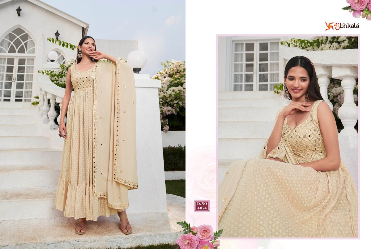 Shubhkala Flory Vol-31 4871-4875 Series 4