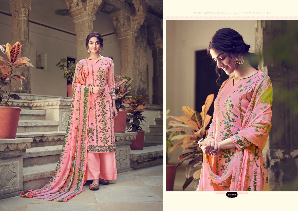 Belliza Designer Nakshatra 512-001 to 512-010 Series 8