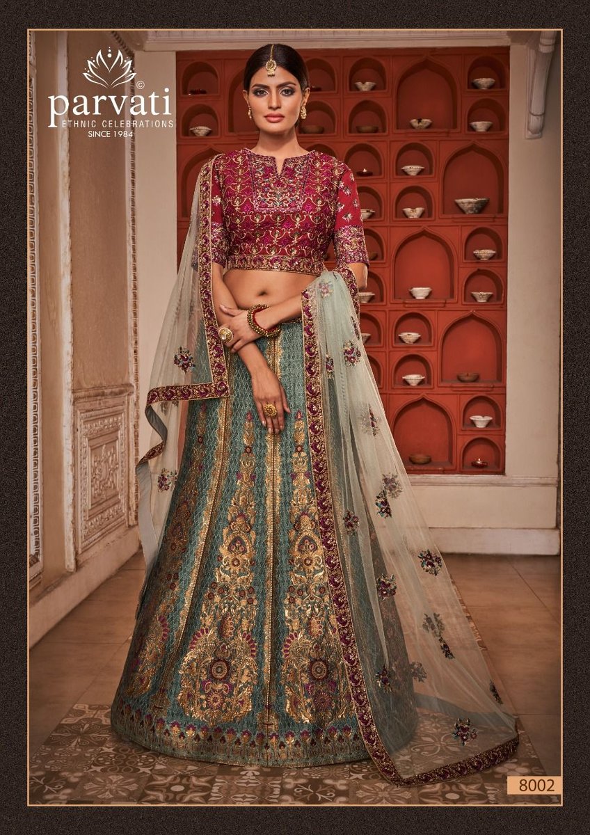 Bollywood Designer Lehenga 8001 to 8013 Design 2
