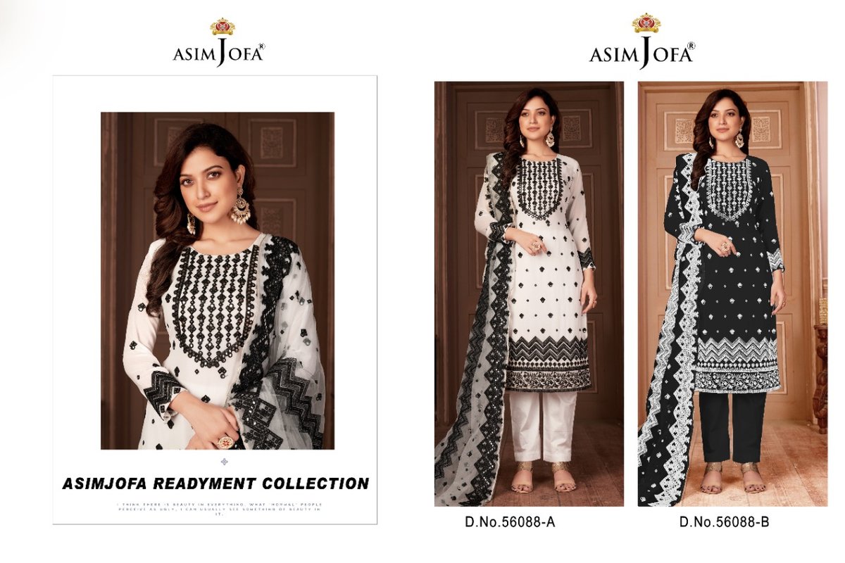 Asim Jofa Readyment Collection 56088 Design 3