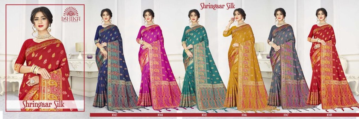 Ishika Saree Shringhar Silk 1043-1048 Series 7