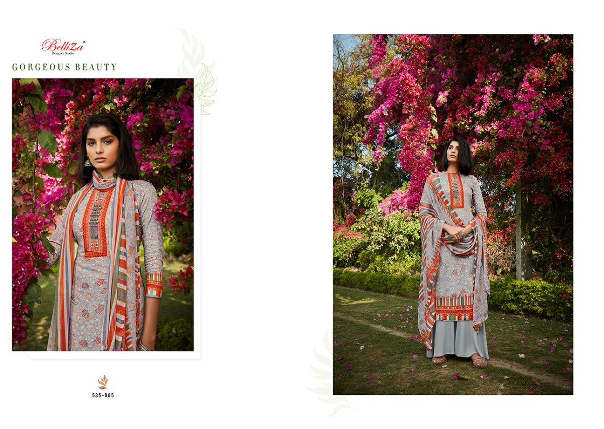 Belliza Designer Swara Vol-2 535-001 to 535-010 Series. 5