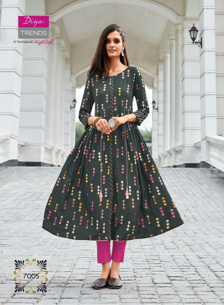 Diya Trendz Ethnic City Vol-7 7001-7010 Series 5