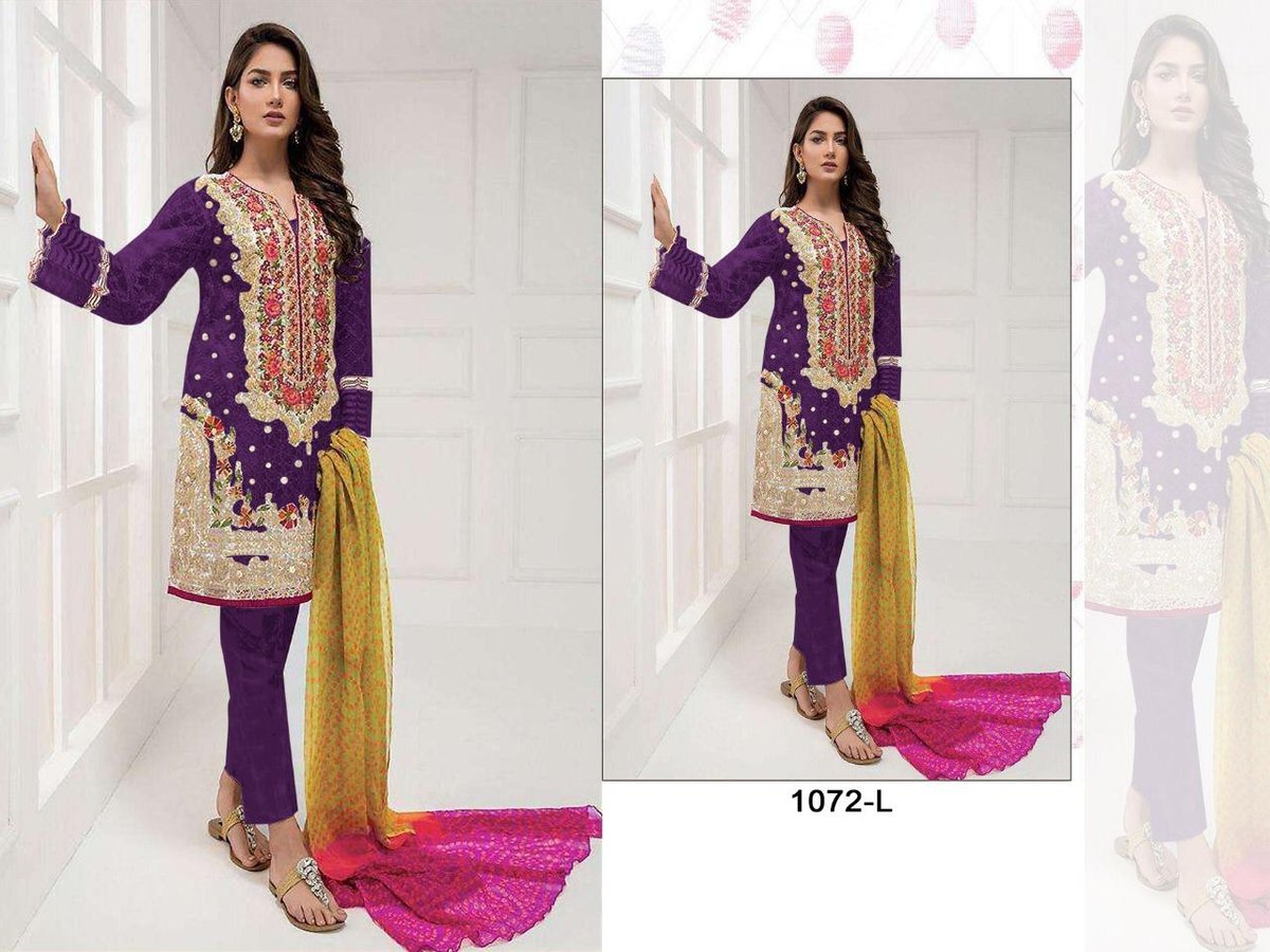 AGF 1072 Colors Pakistani Style Suits 7