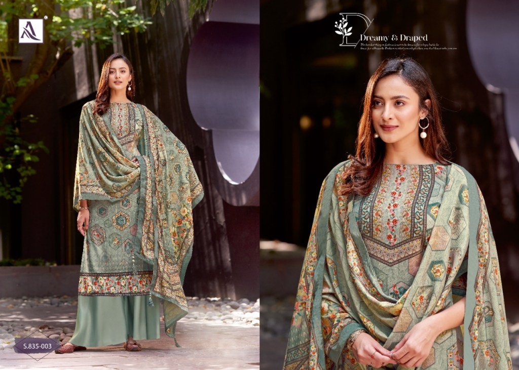 Alok Suits Gulnar 835-001 to 835-008 Series 3