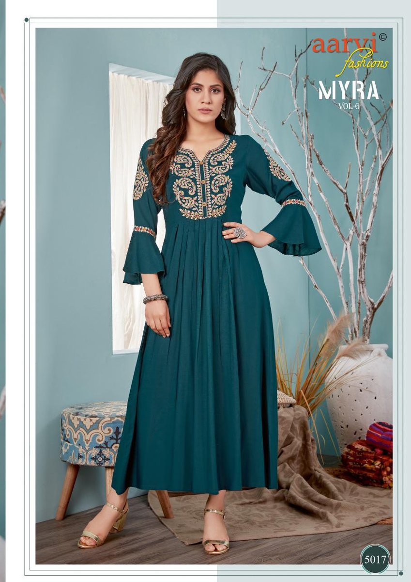 Aarvi Fashion Myra Vol-6 5013-5018 Series 5