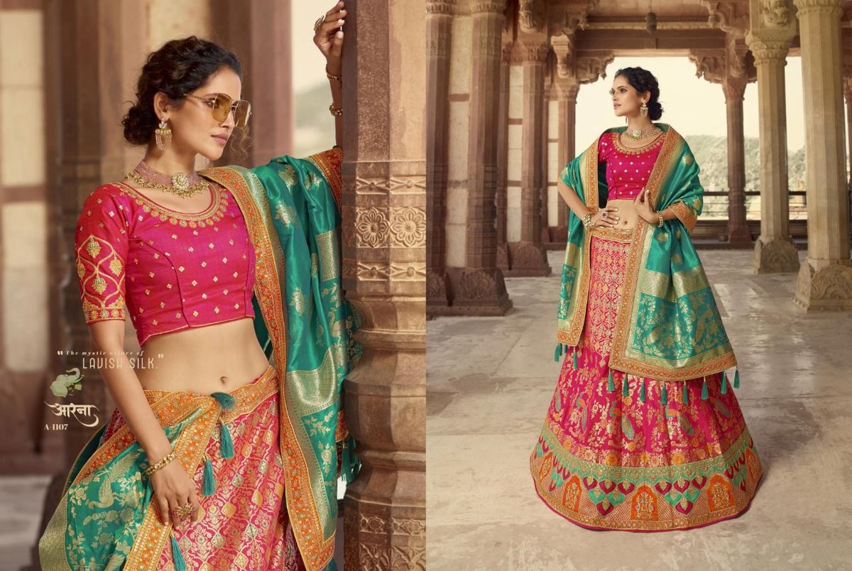 Aarna Lehenga A-1101 to A-1109 Series 6