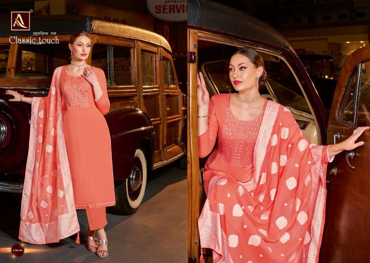 Alok Suit Classic Touch 996-001 to 996-008 Series 6
