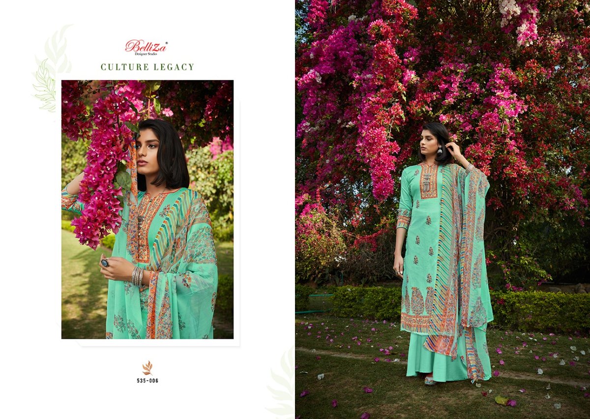 Belliza Designer Swara Vol-2 535-001 to 535-010 Series. 6