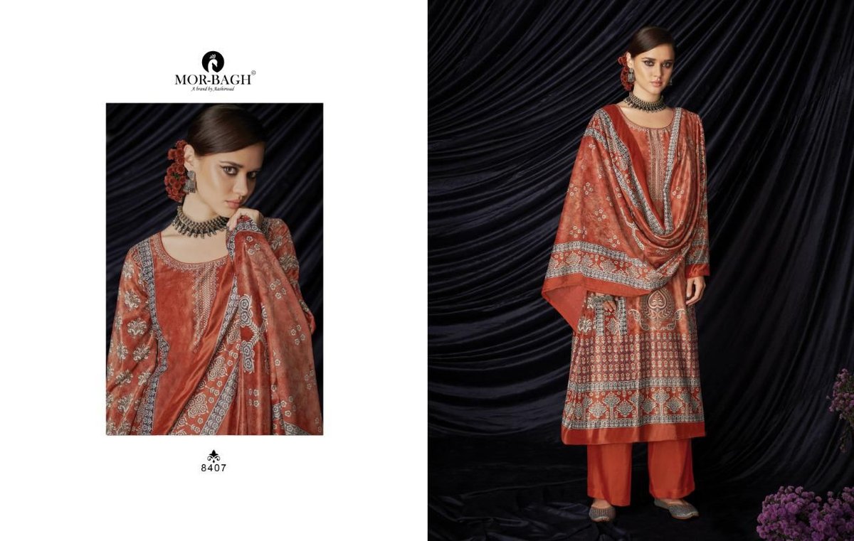 Aashirwad Creation Mor Bagh Senorita 8404-8411 Series 4