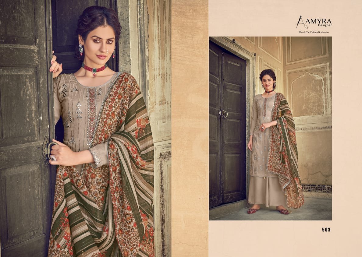 Amyra Designer Qalamkar 501-504 Series 3