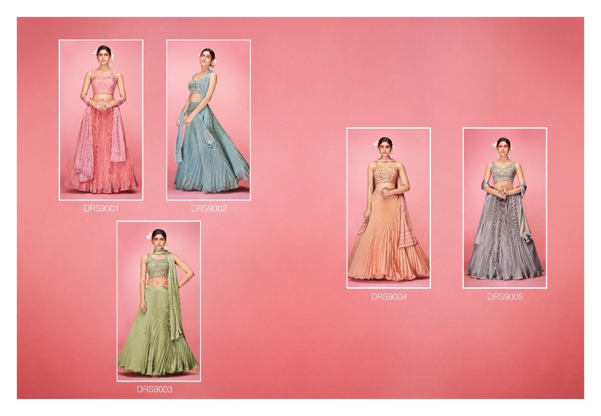 Dresstive Lehenga Solstice Vol-2 DRS-9001 to DRS-9005 Series 6