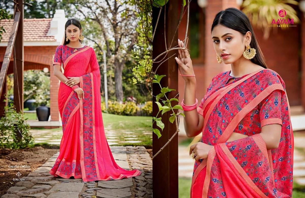 Aayami Saree Sakshi 3501-3514 Series 10