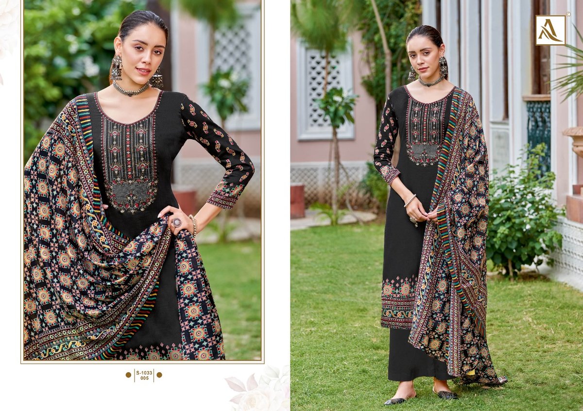 Alok Suit Anaisha 1033-001 to 1033-008 Series 5
